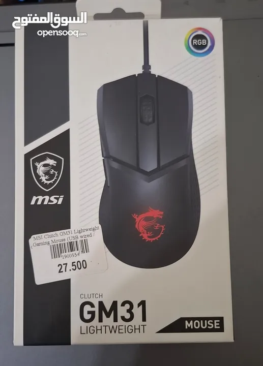 msi GM31 LIGHTWEIGHT mouse