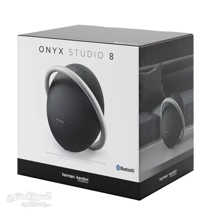 Harman Kardon Onyx Studio 8 Portable Stereo Bluetooth Speaker Black