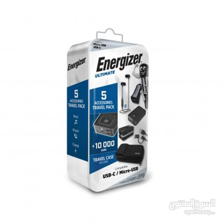 Energizer 5-in-1 Mobile Travel Accessories Pack (TPANDOID) مجموعة سفر لجهاز ايفون