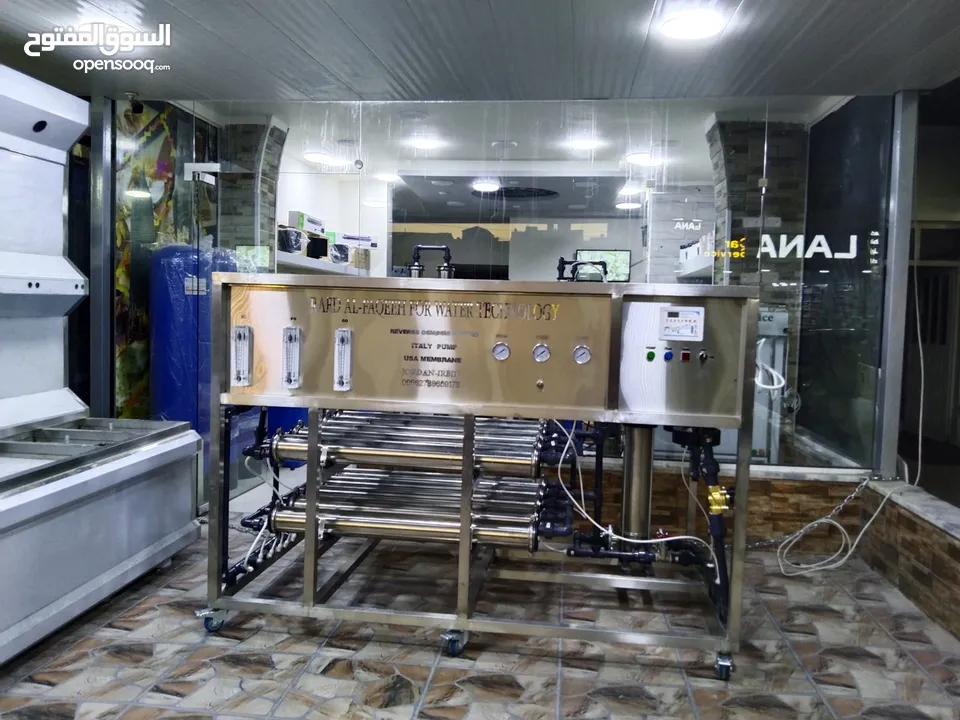 بلوتو لتجاره وتجهيز محطات تحلية المياه وفلاتر المياه ومصنع كاسات ماء الشرب تعبئة ..بأسعارمناسبة