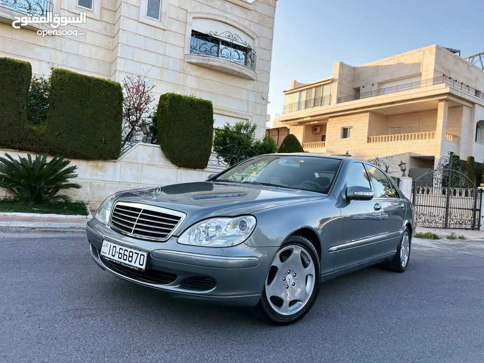 مرسيدس بنز موديل 2005 S350 بحاله الوكاله