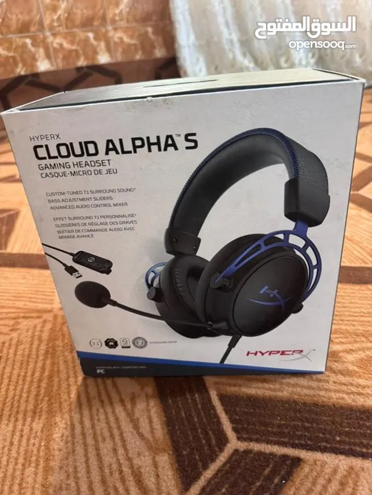 سماعه هايبر اكس كلاود الفا اس للبيع   Hyper x Cloud ALPHA S