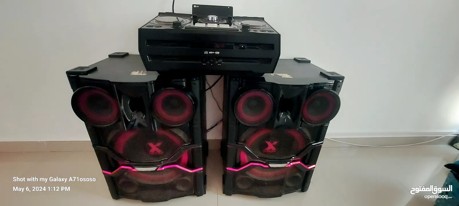 DJ speaker LG in good condition and very cheap