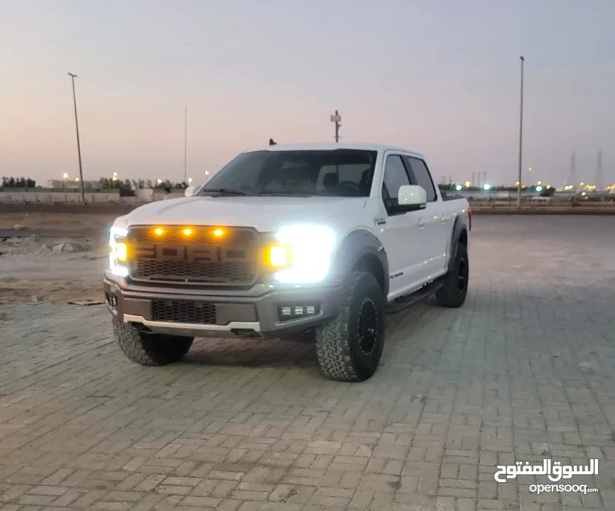 فورد F150 بحالة ممتازة كاملة المواصفات 8 سيلندر موديل 2020 كت رابتر