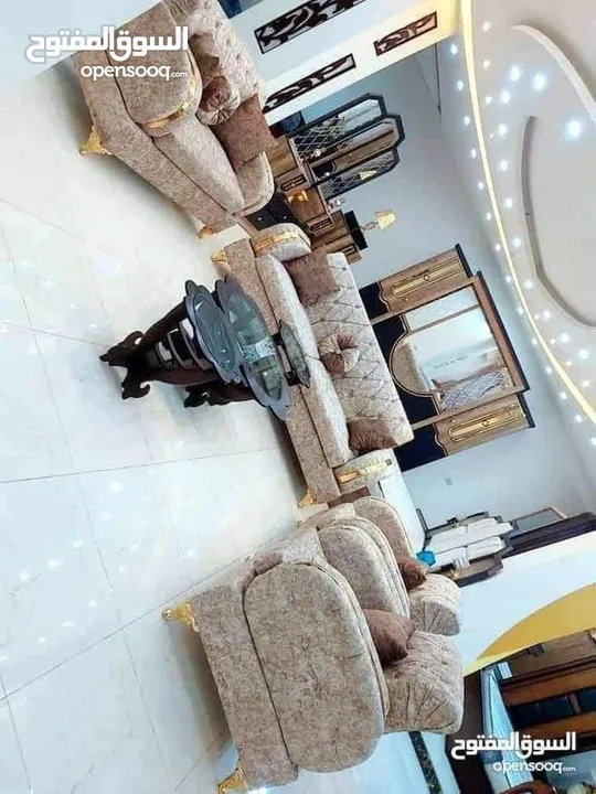 كنب 7مقاعد جميع الالوان متوفره عرض لاسبوع فقط 249