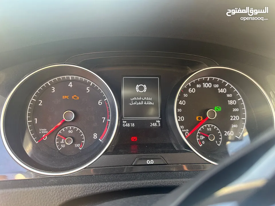 فولس فاجن-1400 Tsi لون ابيض  استعمال شخصي يد اولى