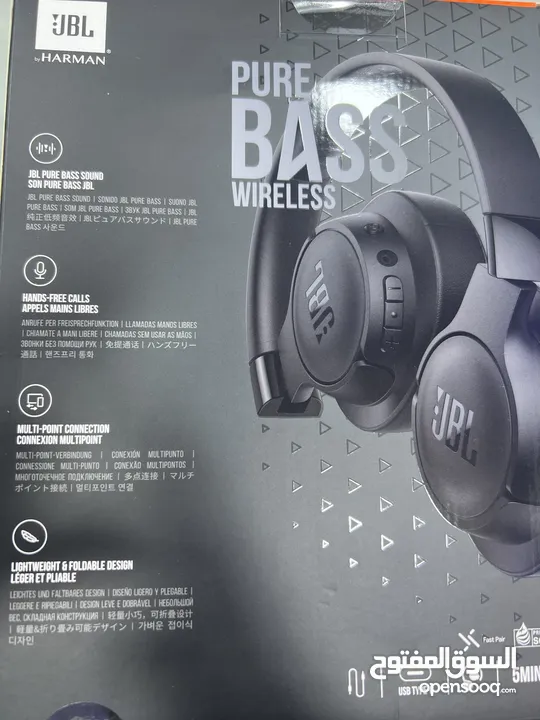 JBL TUNE 720 HEADSET (Pure Bass) سماعات جي بي إل جديدة تون 720  توصيل مجاني داخل عمان مناطق معينة