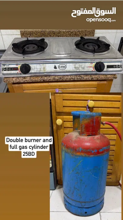 Double Burner Gas stove