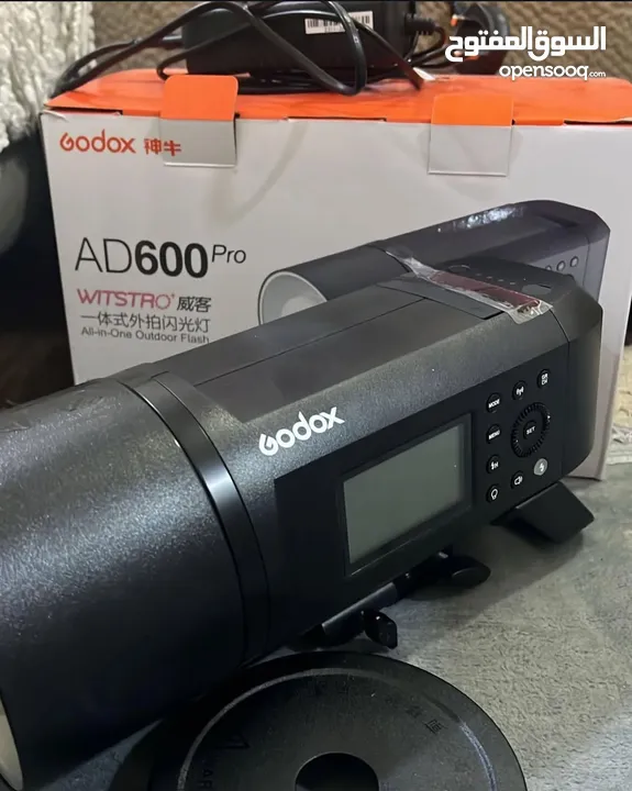 For sale:Godox AD600Pro flash Suitable for outdoor and indoor photography Lightly used Price: 195BD