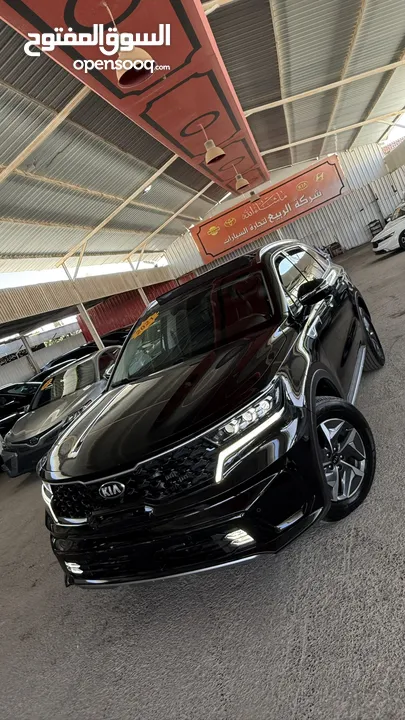 سعر بدون جمركKia sorento Hybrid 2021 ‏ سيارة لا زالت حرة
