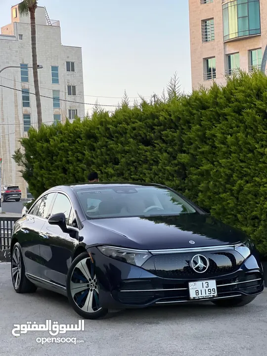 Mercedes EQS450+ 2022 clean title
