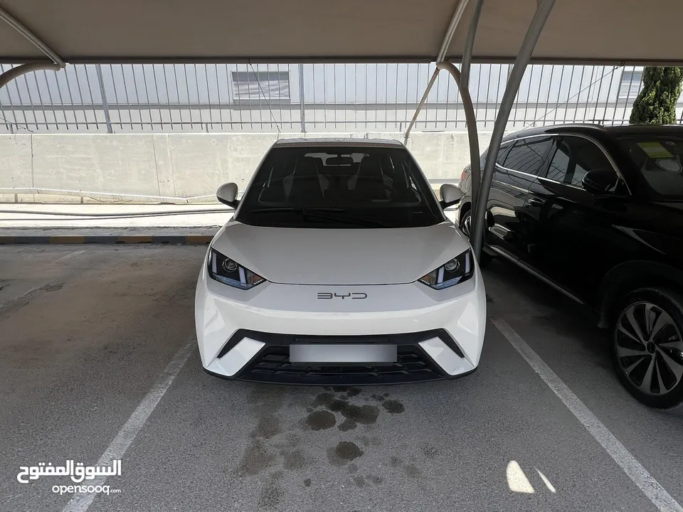بي واي دي سيجل لون بيج موديل 2023 بحال الوكالة ممشى قليل 305 كيلو بالشحنة