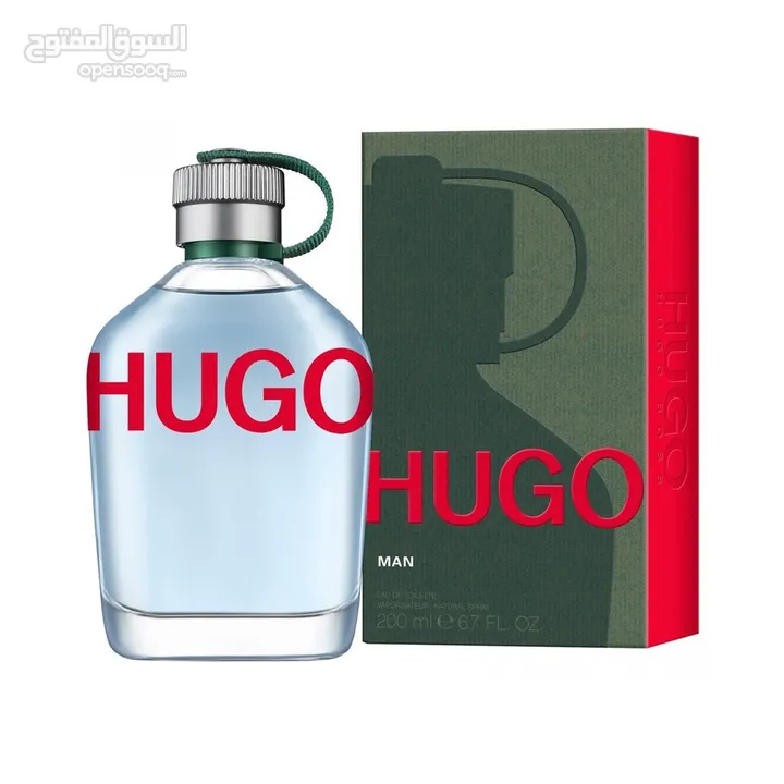 عطر Hugo Man حجم 200مل بسعر 60 دينار Eau De toilette