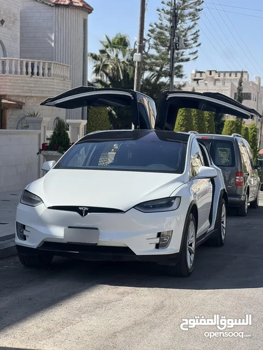 Tesla model x 2020 long range plus  بسعر مغري dual motor
