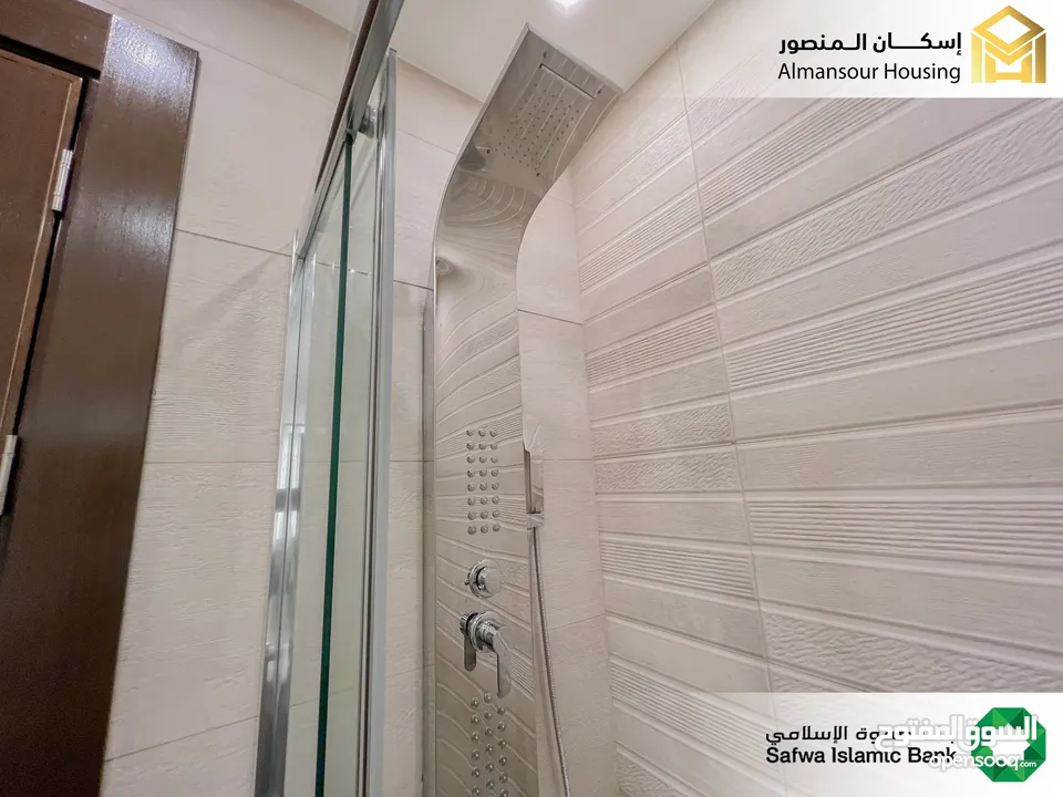 شقة شبه ارضي 235م2 للبيع في منطقة حي المخيل / مشروع النخيل 27 ( إسكان المنصور )