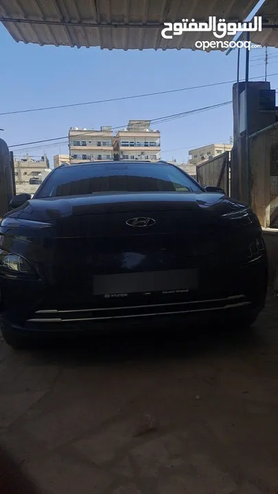 هونداي كونا كهرباء موديل 2023 من الوكاله بطارية 39.2 كيلو واط ممشى بحدود  18000 كيلو