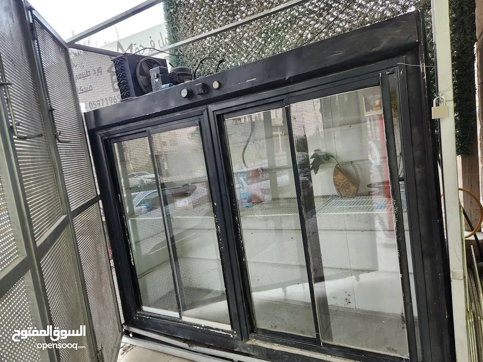 ثلاجة اربع ابواب للبيع