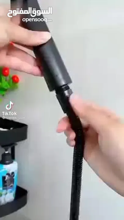الدوش العجيب المضئ + تقويه ضغط الماء LED shower بدون كهرباء او بطاريات دش حمام