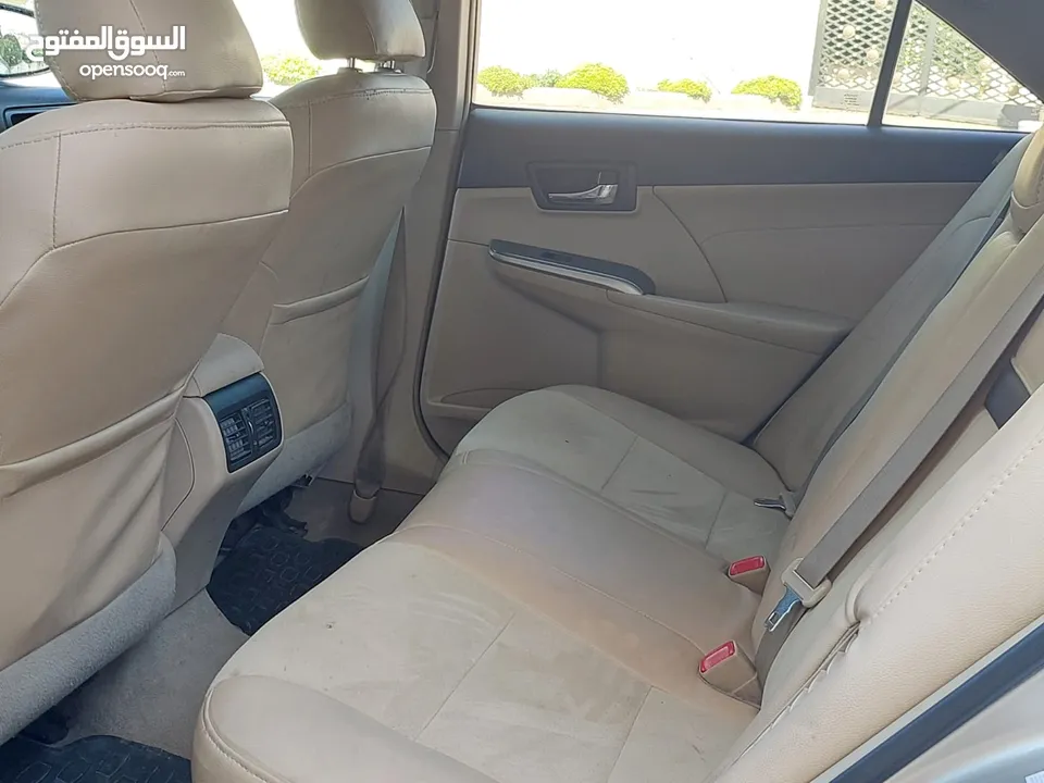 تويوتا كامري 2014 فحص كامل فل الفل بفتحه لون شمباني مميز بسعر مغري قابل للبدل