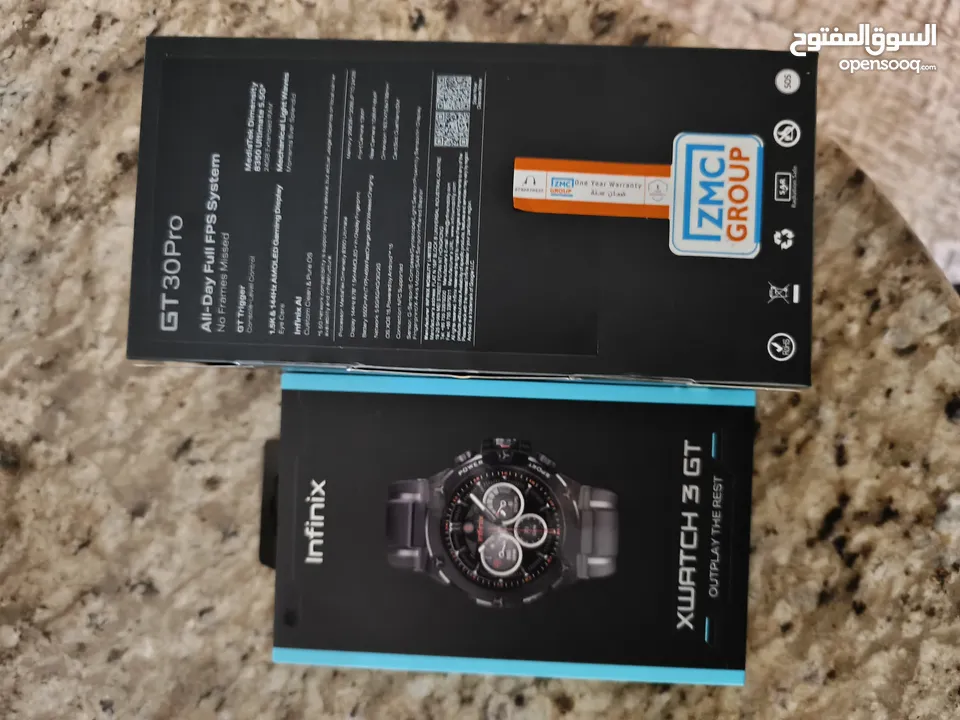 Infinix gt30 pro فتح لمدة اسبوع مع ساعة انفينكس للبيع او بدل على اغلى