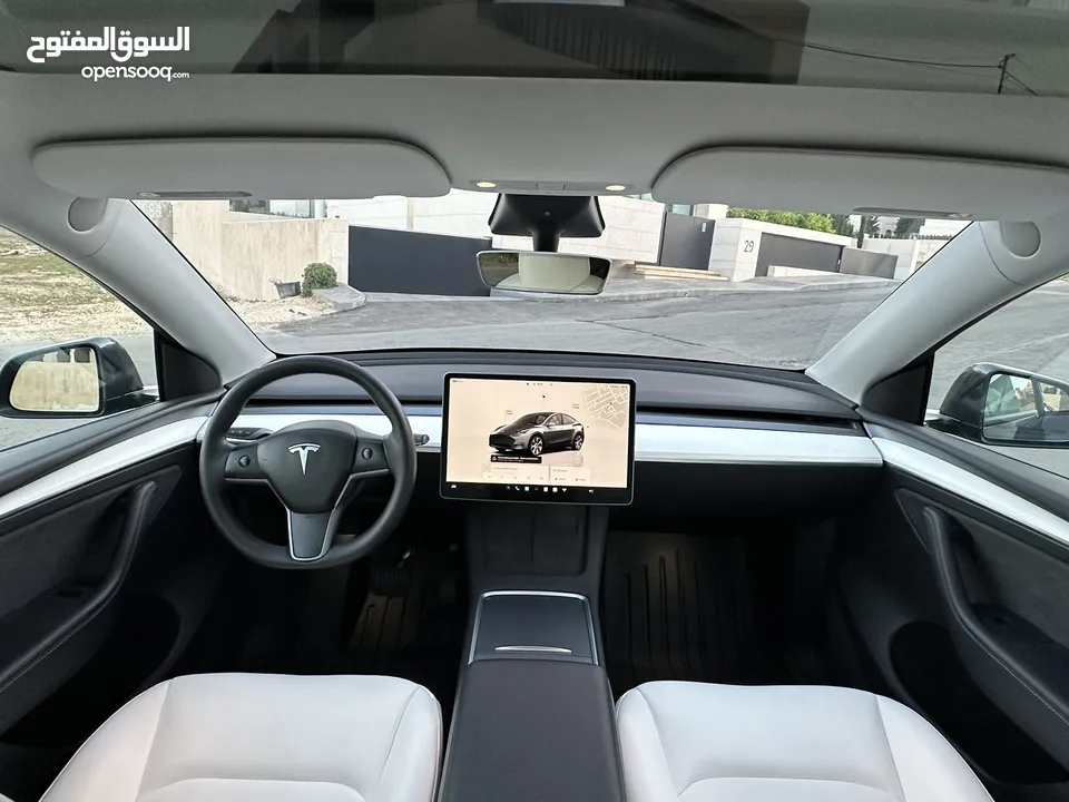 TESLA MODEL Y  LONG RANGE DUAL MOTOR 2023 فحص كامل