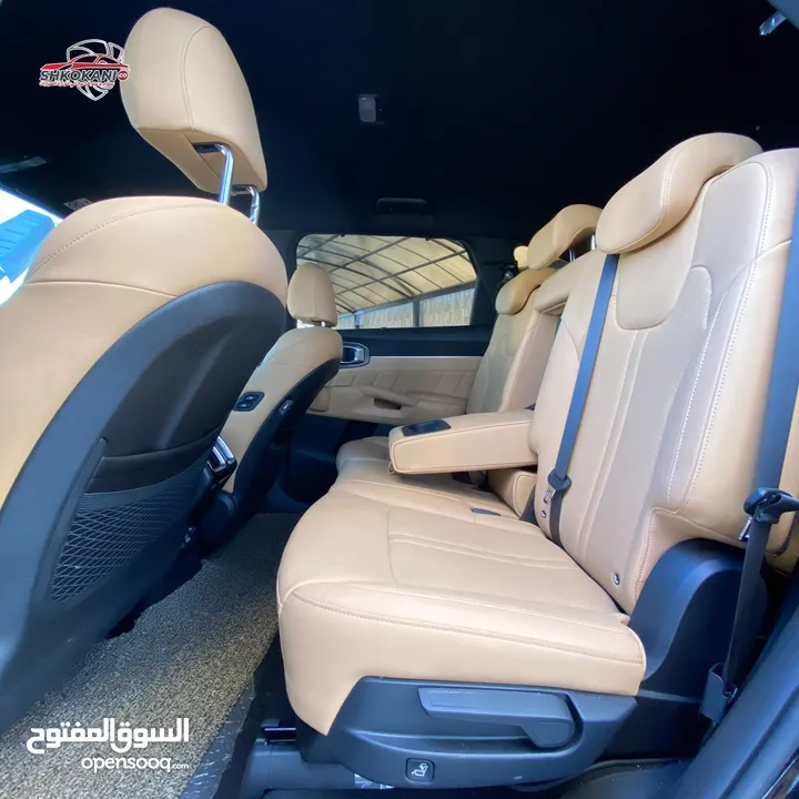 كيا سورينتو 2021 فل كامل عدا الفتحة 7 مقاعد وارد كوري