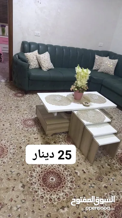 طاولات وسط مع سيرفس