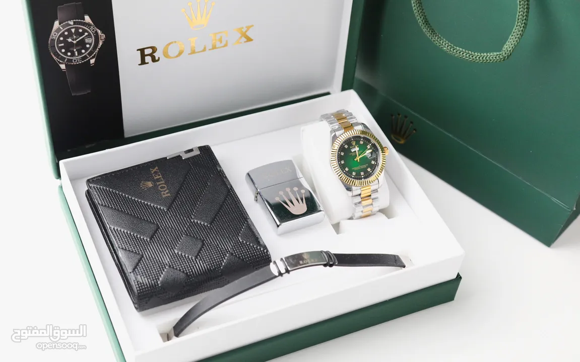 وصل البكج الملوكي  الجديد والقوي ساعات  ROLEX  كوبي ماستررجالي الأكثر مبيعًا  اعلى صنف طبعا