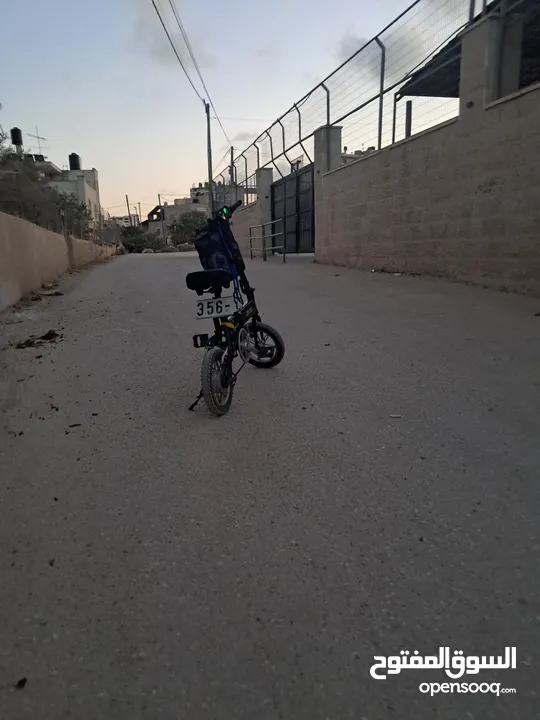 بسكليت كهرباء 36 فولت +شاحن اصلي سرعة 40