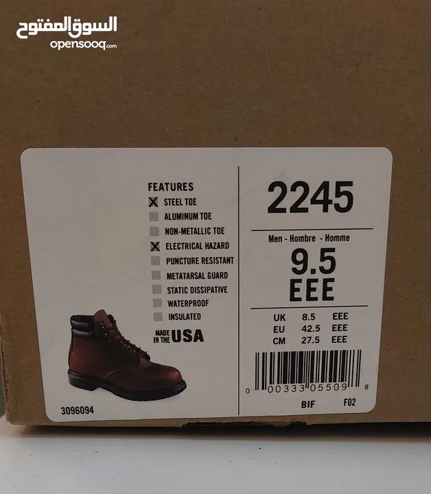 Red Wing Safety boot