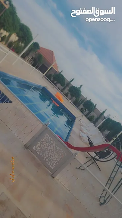 شالية للأيجار يومي في اجمل مناطق شارع المطار 3دقائق