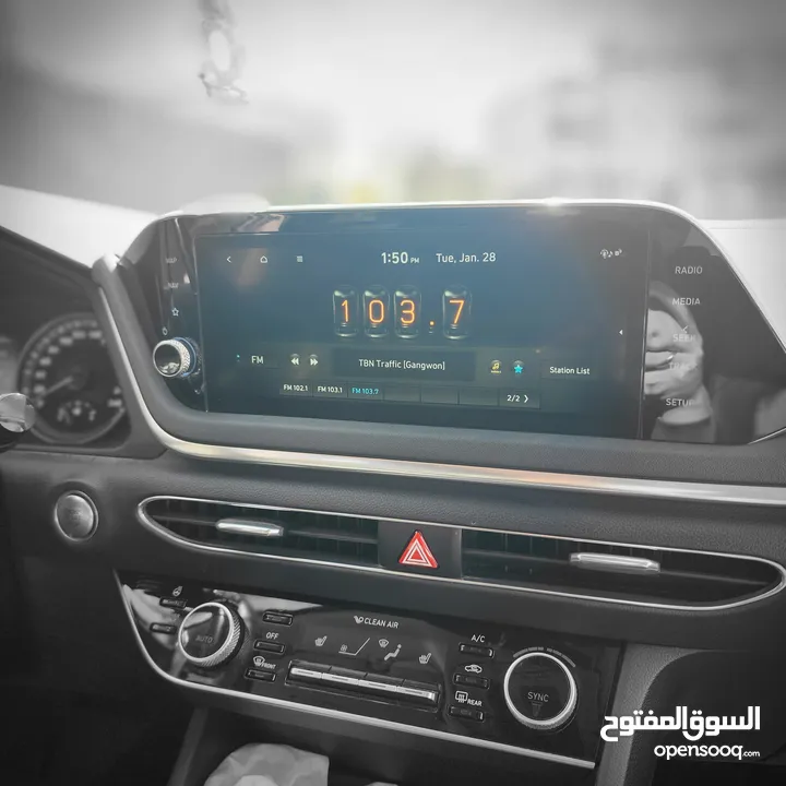 هيونداي سوناتا 2020 وارد كوريا بحالة ممتازة للبيع بدون جمرك او مجمركة