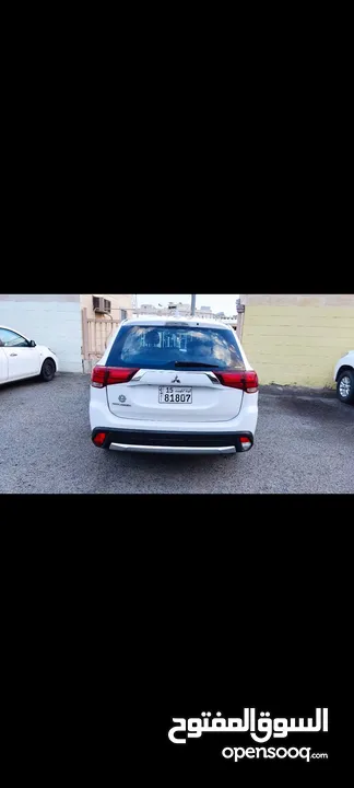 ميتسوبيشي اوتلاندر 2018 ماشي 74 الف، حالة جيدة  Mitsubishi outlander 2018, good condition