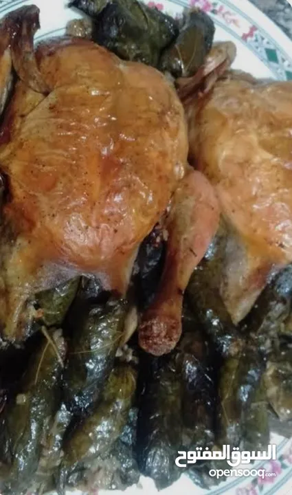 جاج محشي دوالي ....اوزي & مقلوبة  تواصل واتساب تواصي طبخ بيتي