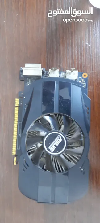 كرت gtx 1050 2gb شغال ونضيف الكرت بشغل العاب كثير 60 فريم