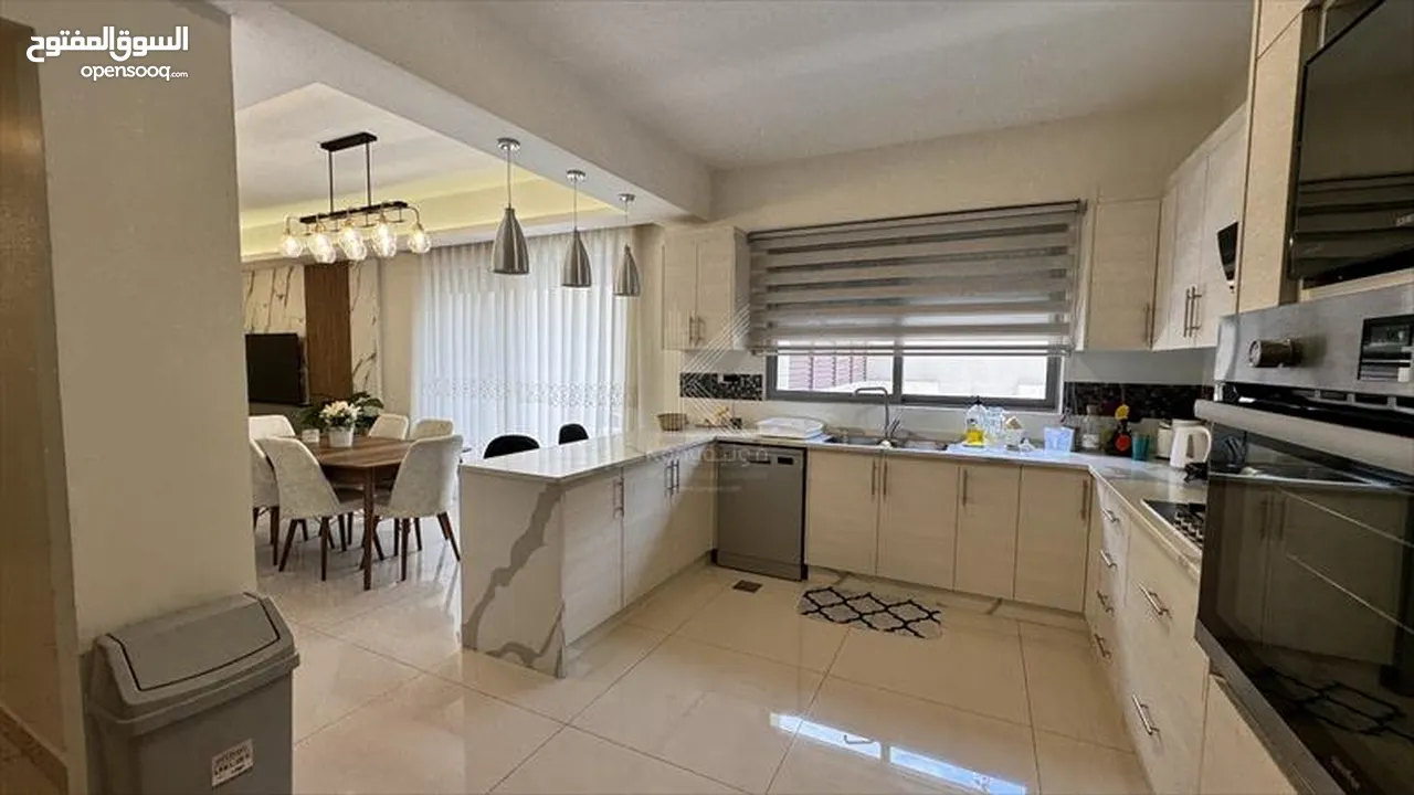 Furnished -B1 Floor Apartment For Rent In Amman- Abdoun