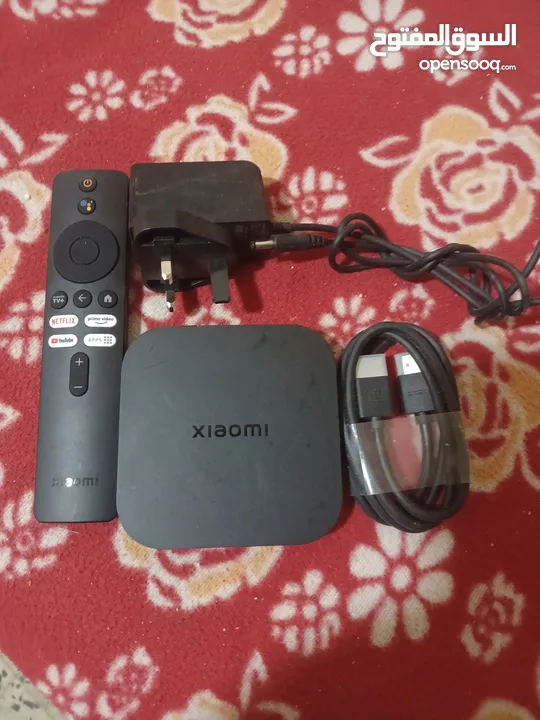 رسيفر شاومي mibox S 4k الجيل التاني مع اقوي التطبيقات المجانيه