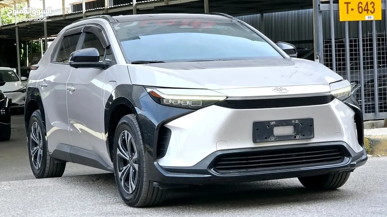 2022 تويوتا BZ4x برو لونج رينج بطارية كبيرة لون مميز ممشى قليل فحص كامل ولا ملاحظة