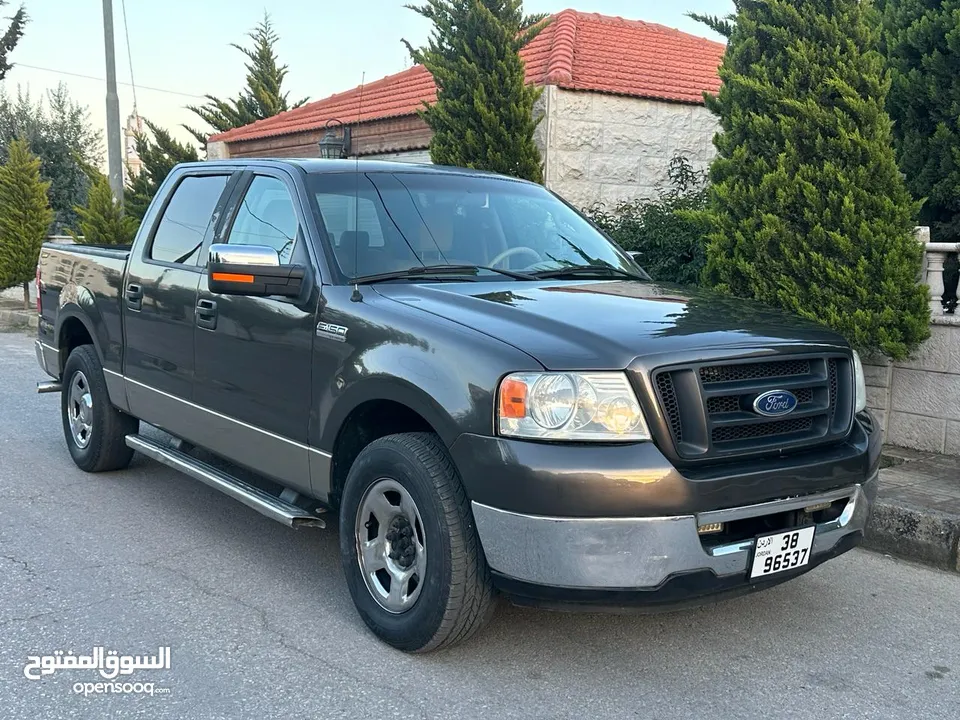 فورد  F150 موديل 2006 فل  عدا الفتحه لون فيراني غرفه جلد بيج فحص كامل 7 جـــــــــــــــــــــــيد