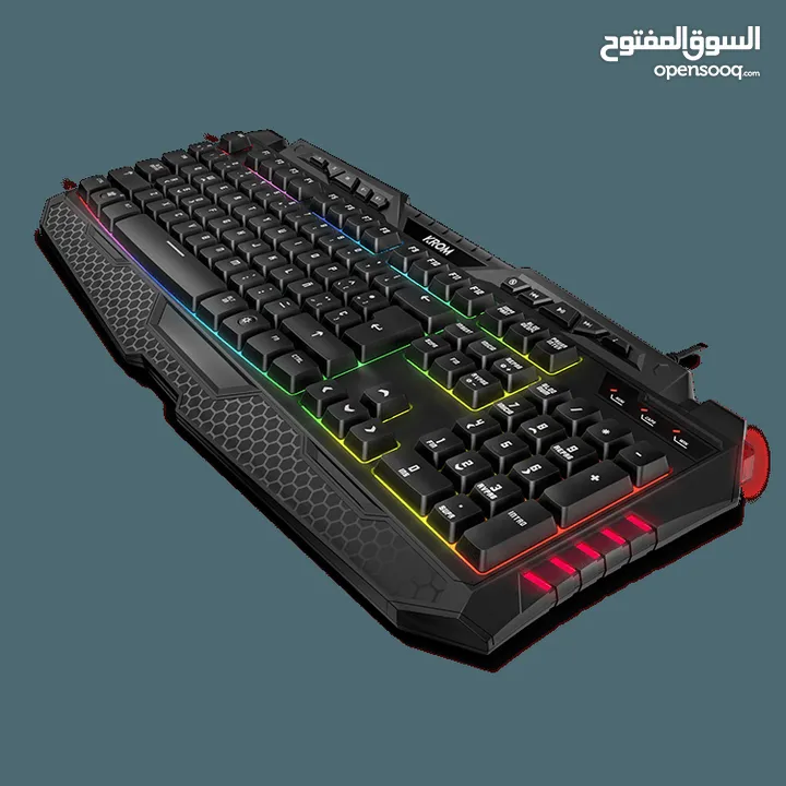 KROM KRITIC RGB Rainbow Gaming Kit