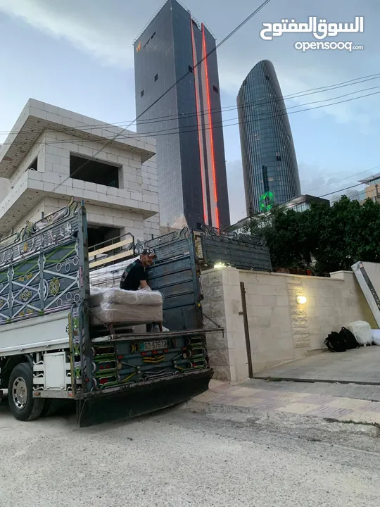 البرق للنقل العفش والاثاث والبضائع علا مدار الساعة  خدمة 24 ساعة