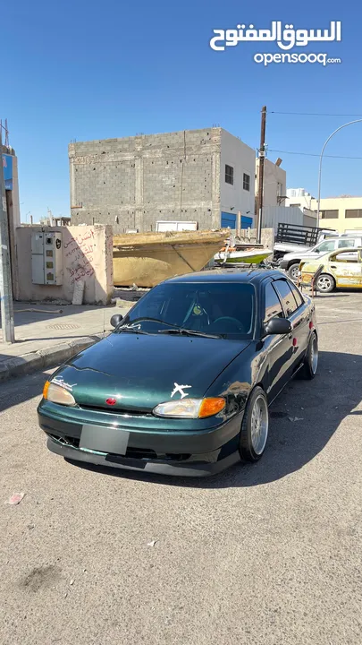 اكسنت موديل 96 للبيع السياره صلات النبي جميع التعديلات الله يبارك لصاحبها