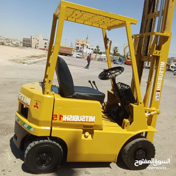 رافعه شوقيه ميتسوبييشي  حموله  طن اونص فحص جيد جدا