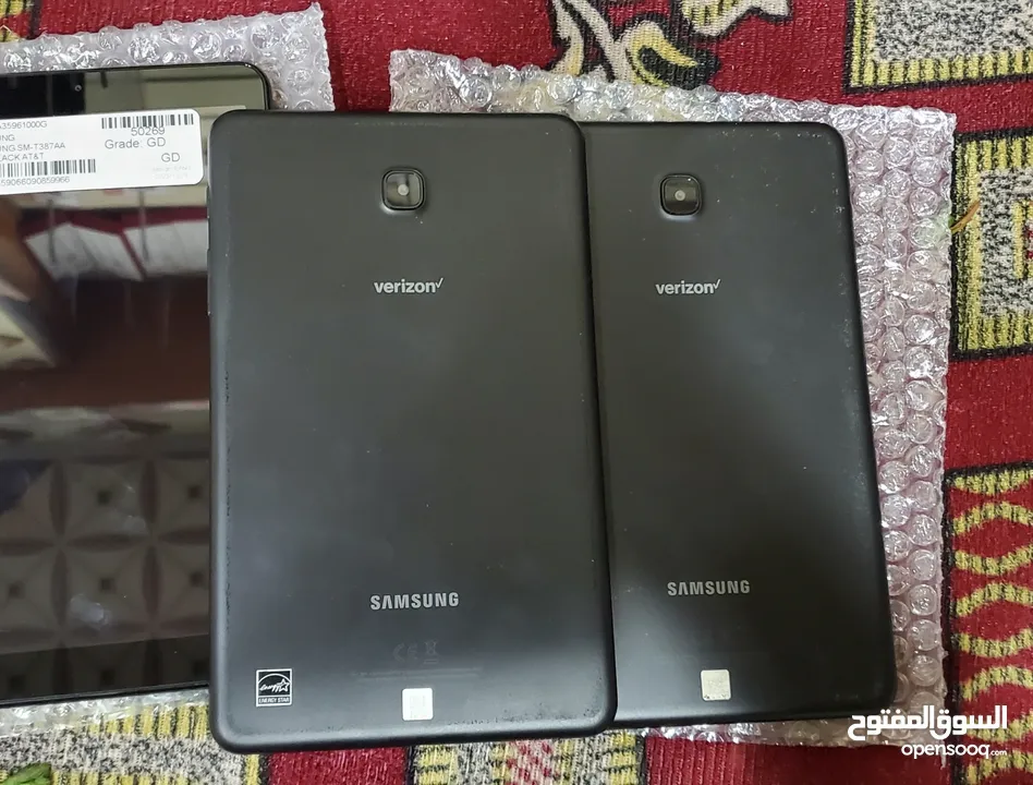 سامسونج يشغل4G   Samsung.Tab A 387 بضاعة باللواصق جديد ناقص كرتون فقط
