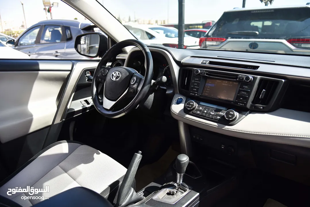 تويوتا راف فور هايبرد بحالة الوكالة فل اضافات Toyota Rav4 XLE Hybrid 2017