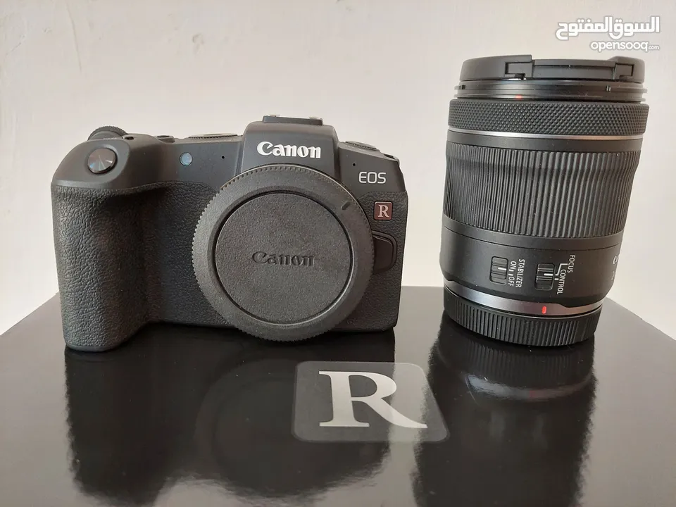 للبيع كاميرا canon Rp +عدسة 105_24  الكاميرا وكالة نظيفة جدا. -عداد الشتر 5k فقط،بجميع اغراضه
