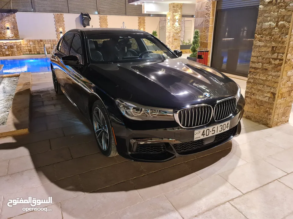سيارة BMW 740 موديل 2017 مواصفات خاصه فل كامل اعلى مواصفات