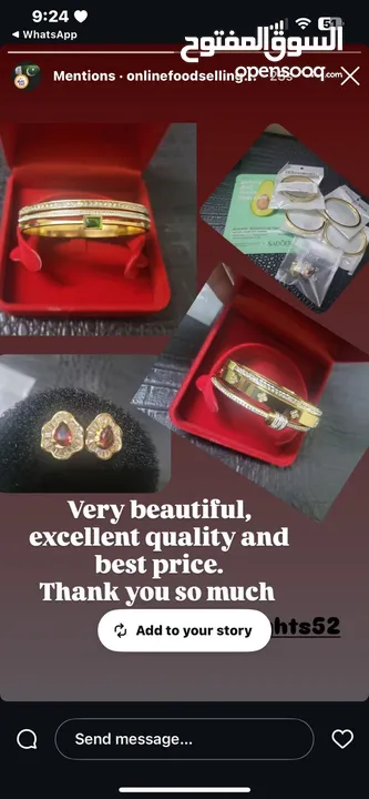 Ladies assorted accessories excellent quality and in affordable price . Amazing collections