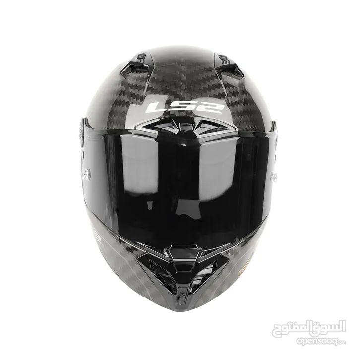 LS2 FF805 Thunder Carbon GP Pro Solid Carbon 9K Premium Racing Helmet