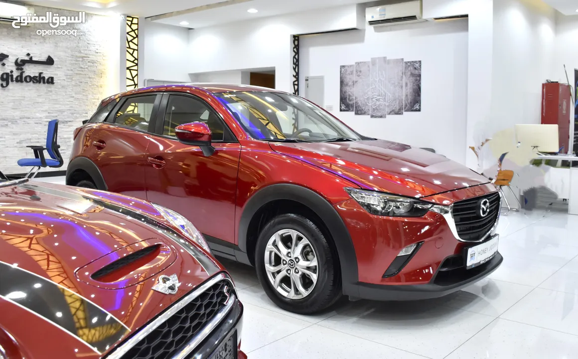 Mazda CX-3 ( 2019 Model ) in Red Color GCC Specs